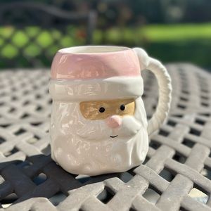 Pink Santa Christmas Mug - New with tags!! Super cute Pinkmas decor